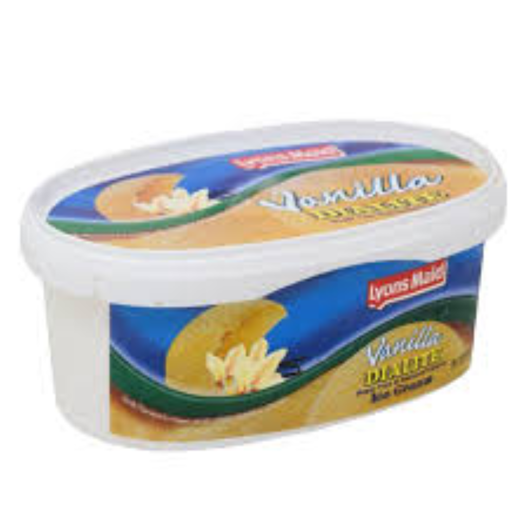 LYONS MAID DIALITE VANNILA 1LTR